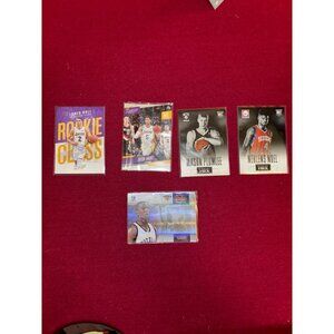 NBA rookie card bundle lot lonzo ball, Josh hart, etc nba trading cards